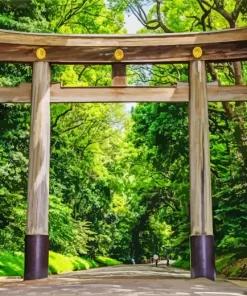 Meiji Jingu Diamond Painting