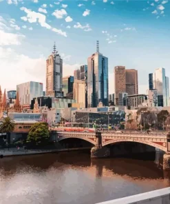 Melbourne Bridge Diamond Painting
