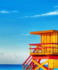 Miami Beach Diamond Painting