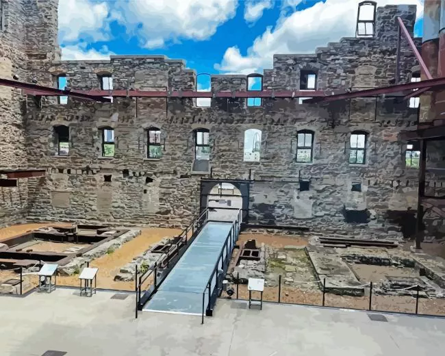 Mill City Museum Diamond By Numbers Mill City Museum Diamond Painting