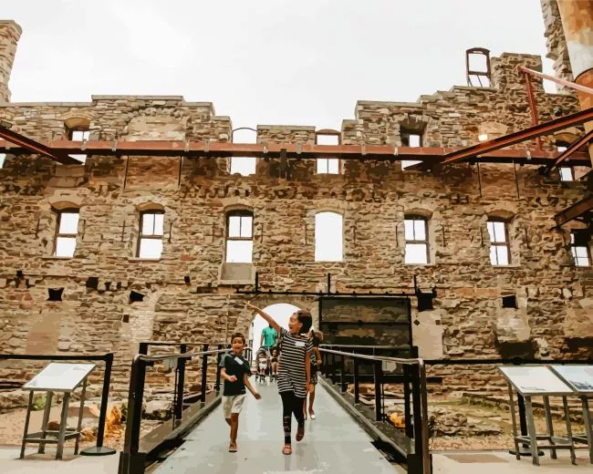 Mill City Museum Minnesota Diamond By Numbers Mill City Museum Minnesota Diamond Painting