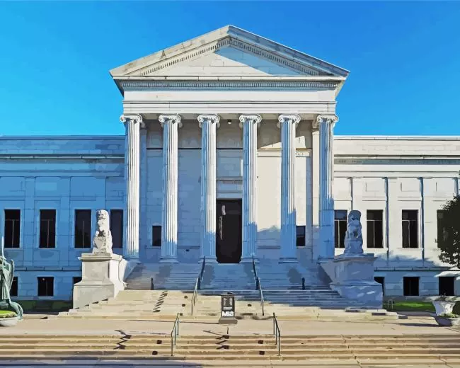 Minneapolis Institute of Art building Diamond By Numbers Minneapolis Institute Of Art building Diamond Painting