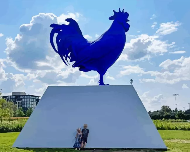 Minneapolis Sculpture Garden Minnesota Diamond By Numbers Minneapolis Sculpture Garden Minnesota Diamond Painting