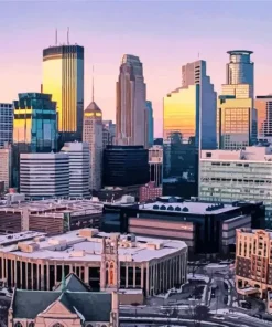 Minneapolis City Diamond Painting