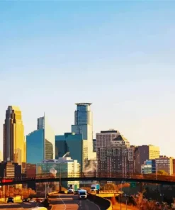 Minneapolis In Sunlight Diamond Painting