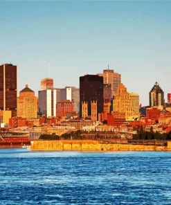 Montreal At Sunrise Diamond Painting