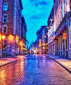 Montreal Streets Diamond Painting