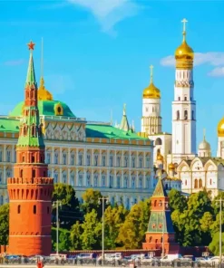 Moscow Kremlin Diamond Painting