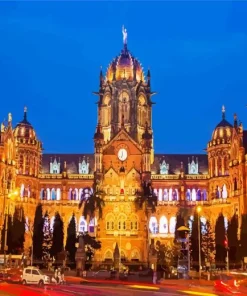 Mumbai At Night Diamond Painting