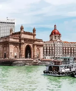 Mumbai Buildings Diamond Painting