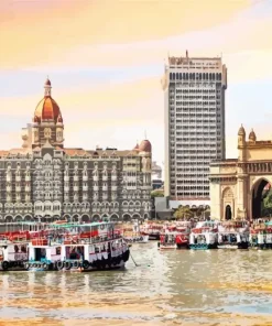 Mumbai Cityscape Diamond Painting