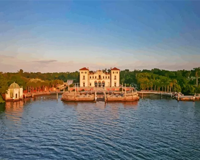 Museum Gardens Miami Diamond By Numbers Museum Gardens Miami Diamond Painting