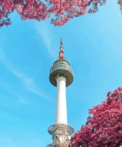 N Seoul Tower Diamond Painting