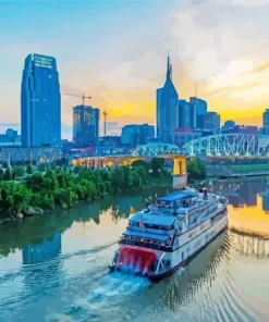 Nashville Tennessee City Diamond Painting