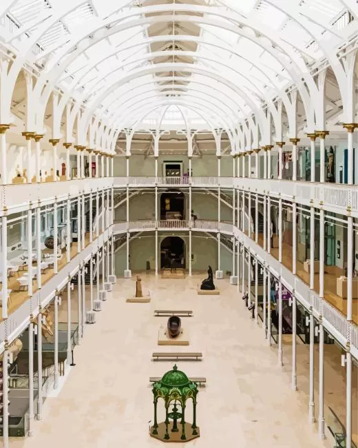 National Museum of Scotland Diamond By Numbers National Museum Of Scotland Diamond Painting