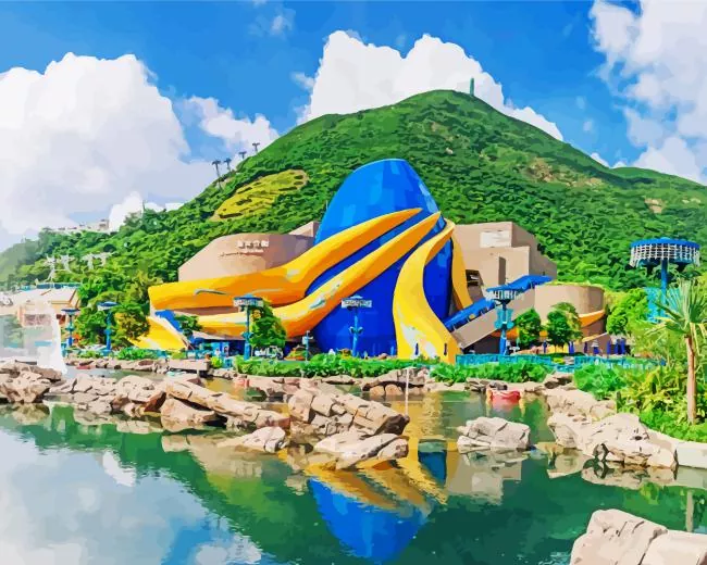 Ocean Park Diamond By Numbers Ocean Park Diamond Painting