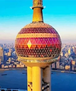 Oriental Pearl TV Tower Diamond Painting