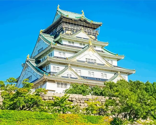 Osaka Japan city Diamond Paints Osaka Japan City Diamond Painting