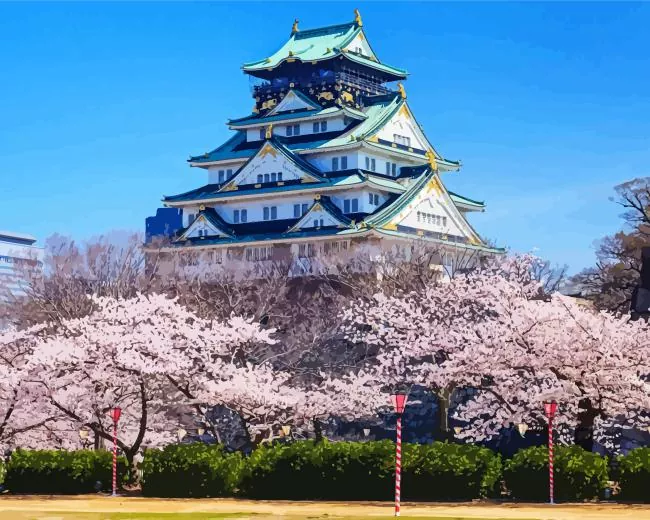 Osaka city Diamond Paints Osaka City Diamond Painting