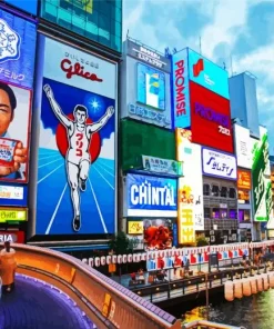 Osaka Downtown Diamond Painting