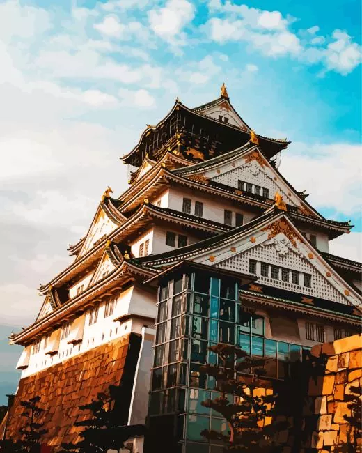 Osaka old building Diamond Paints Osaka Old Building Diamond Painting