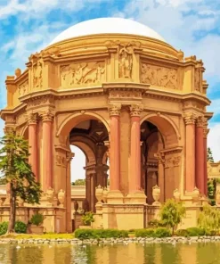 Palace Of Fine Arts San Francisco Diamond Painting