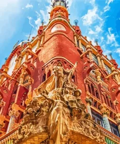 Palau De La Musica Catalana Spain Diamond Painting