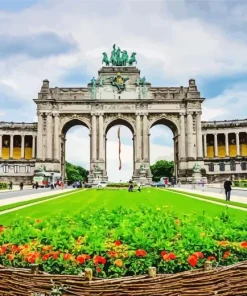 Parc Du Cinquantenaire Brussels Diamond Painting