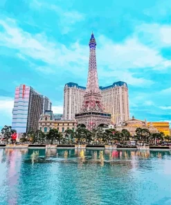 Paris Hotel Las Vegas Diamond Painting
