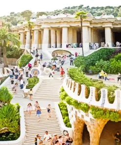 Park Guell Diamond Painting