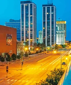 Peoria City Illinois Diamond Painting