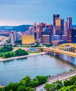 Pittsburgh Pennsylvania Diamond Painting