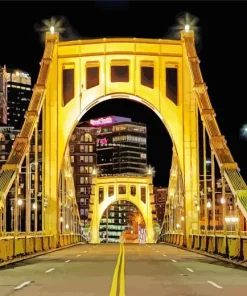 Pittsburgh Bridge Diamond Painting