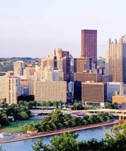 Pittsburgh City Diamond Painting