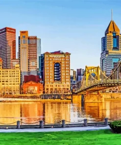 Pittsburgh In Pennsylvania Diamond Painting