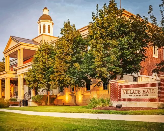 Plainfield Illinois Diamond By Numbers Plainfield Illinois Diamond Painting