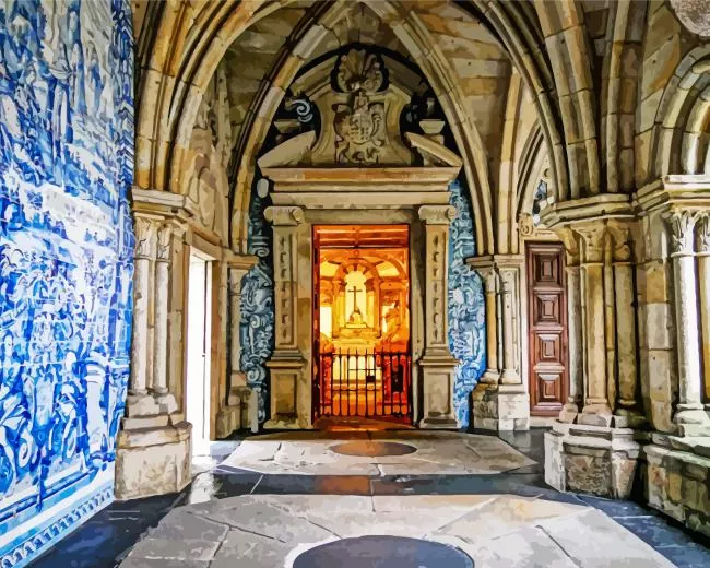 Porto Cathedral Diamond Paints Porto Cathedral Diamond Painting