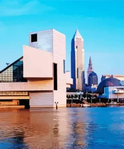 Rock And Roll Hall of Fame Museum Diamond Painting