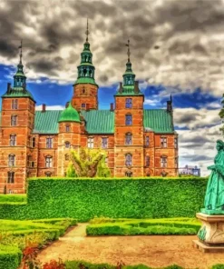 Rosenborg Castle In Copenhagen Diamond Painting