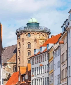 Round Tower Copenhagen Diamond Painting