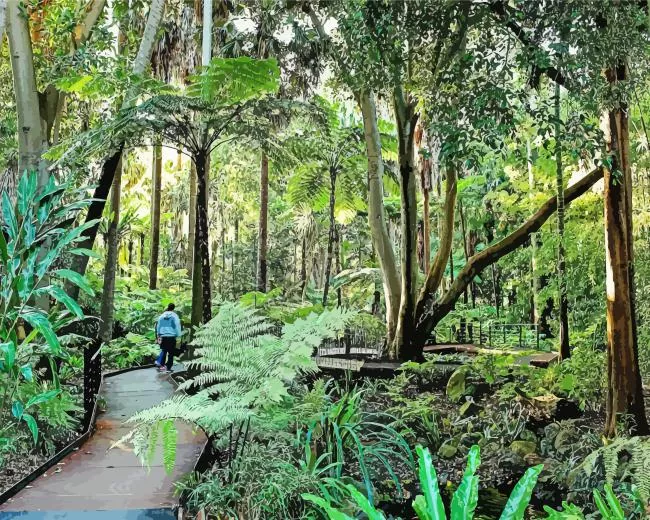 Royal Botanic Gardens Melbourne Diamond Paints Royal Botanic Gardens Melbourne Diamond Painting