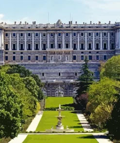 Royal Palace Of Madrid Building Diamond Painting