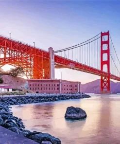 San Francisco Bridge Diamond Painting