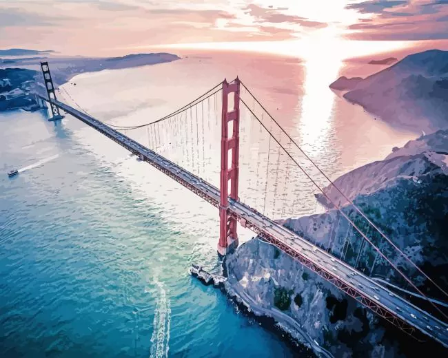 San Francisco city Diamond Paintings San Francisco City Diamond Painting