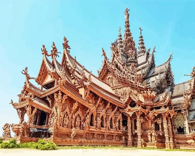 Sanctuary of Truth museum Diamond Paints Sanctuary Of Truth Museum Diamond Painting