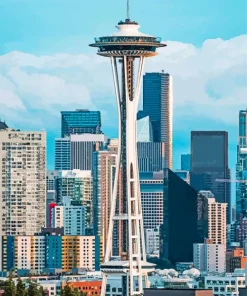 Seattle City Diamond Painting