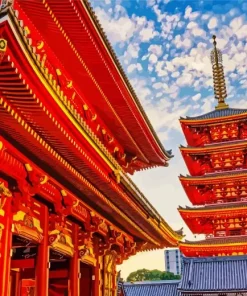 Senso Ji Tokyo Diamond Painting