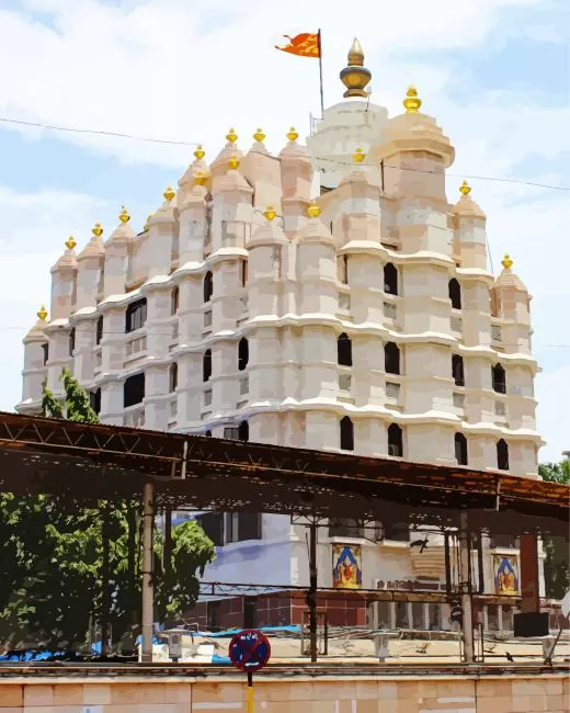 Shree Siddhivinayak Temple Diamond Paints Shree Siddhivinayak Temple Diamond Painting