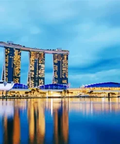 Singapore Reflection Diamond Painting