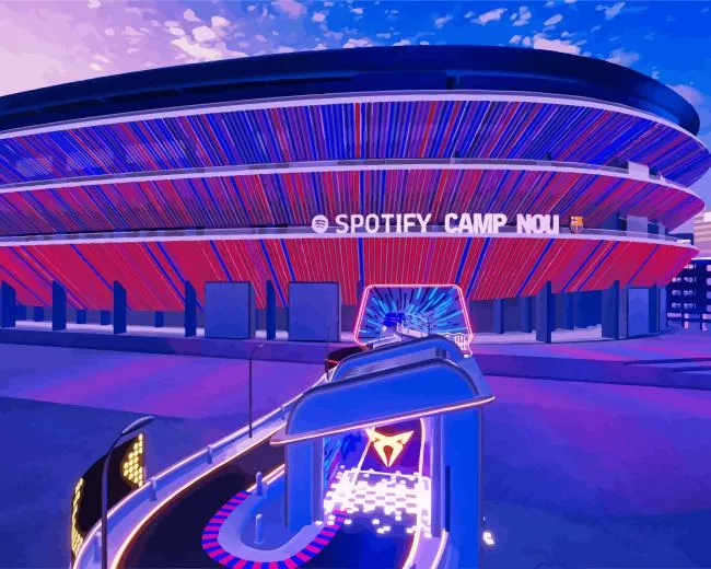 Spotify Camp Nou Diamond Paintings Spotify Camp Nou Diamond Painting